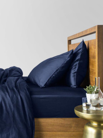 Набор наволочек сатин на подушку BLUE Cosas модель SetPillow_Satin_66Blue_40x60 Фото