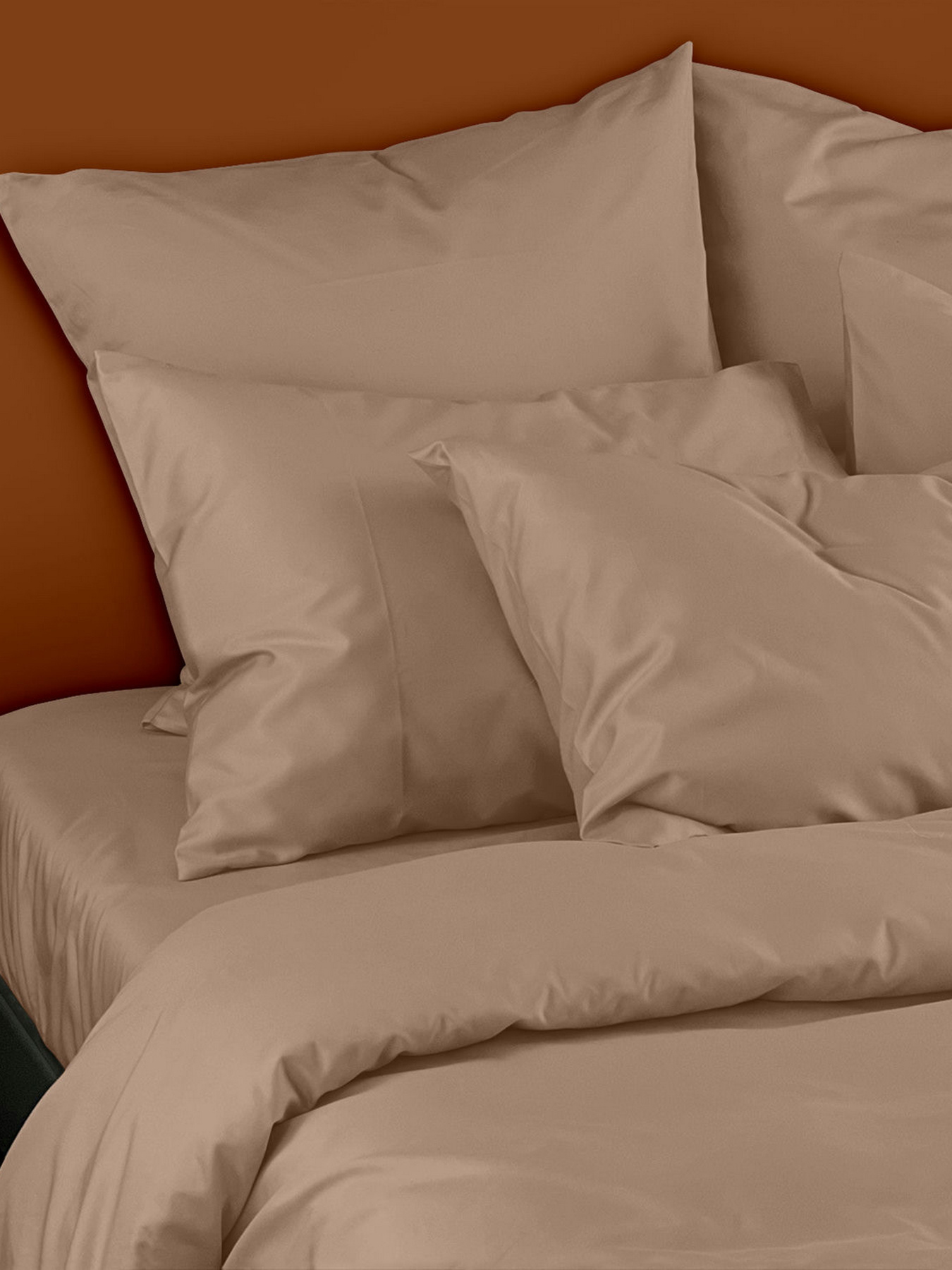 Набір наволочок сатин на подушку BEIGE Cosas модель SetPillow_Satin_27Sand_40x60 Фото