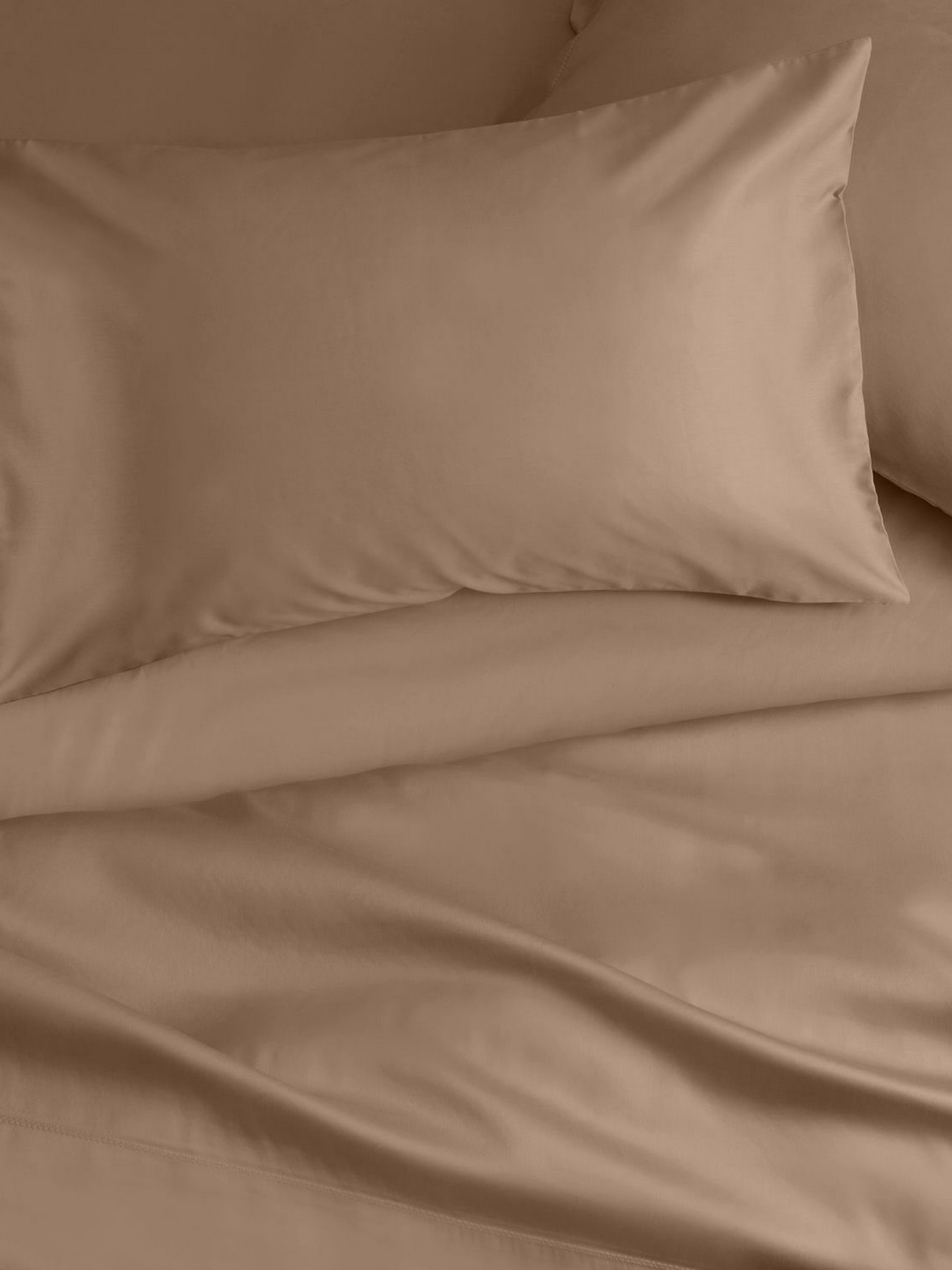 Набор наволочек сатин на подушку BEIGE Cosas модель SetPillow_Satin_27Sand_40x60 Фото