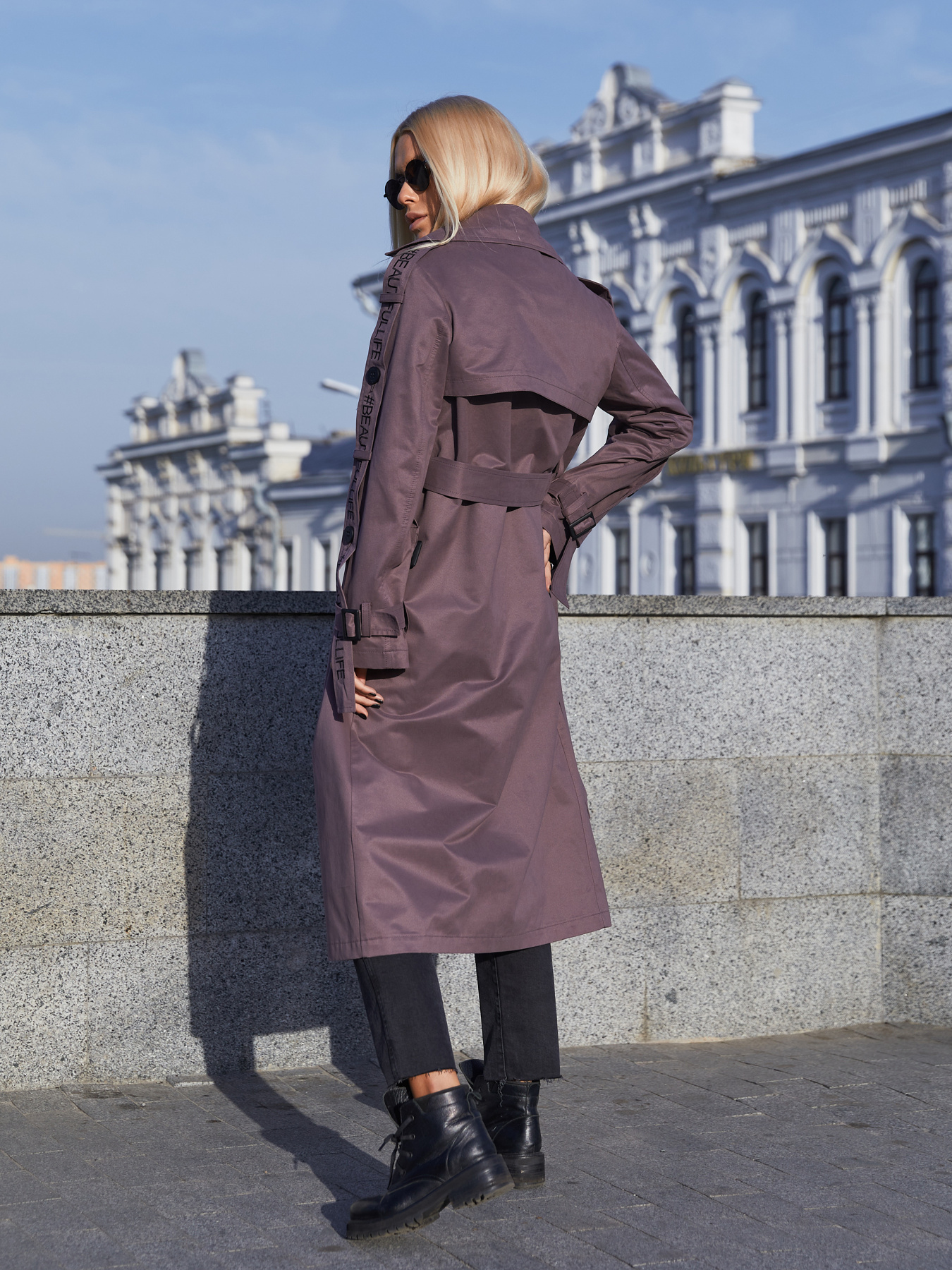 Тренч MilaNova модель Плащ Q-44 фреза Фото