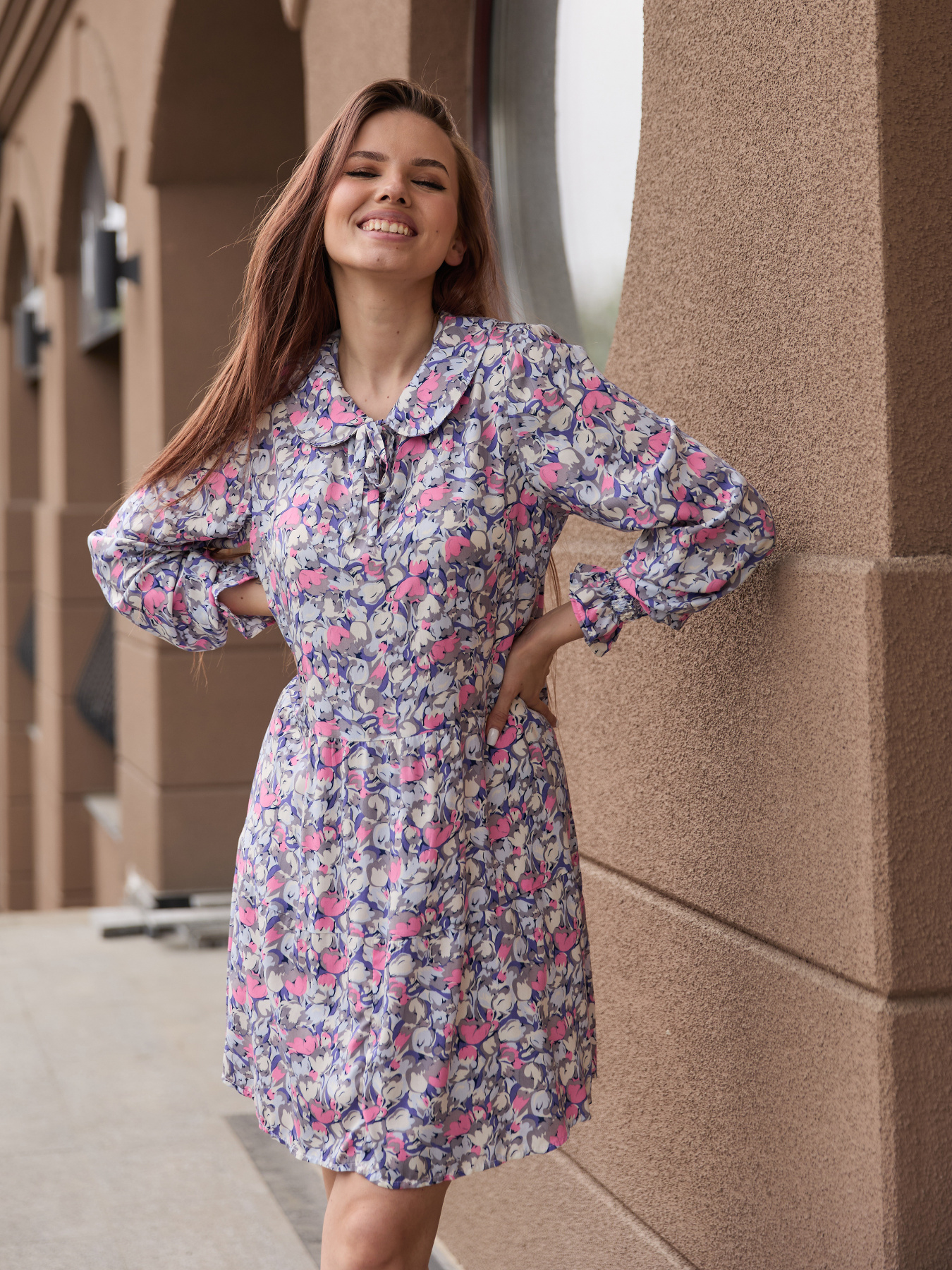 Сукні MilaNova модель Платье Ф-177 розовый Фото