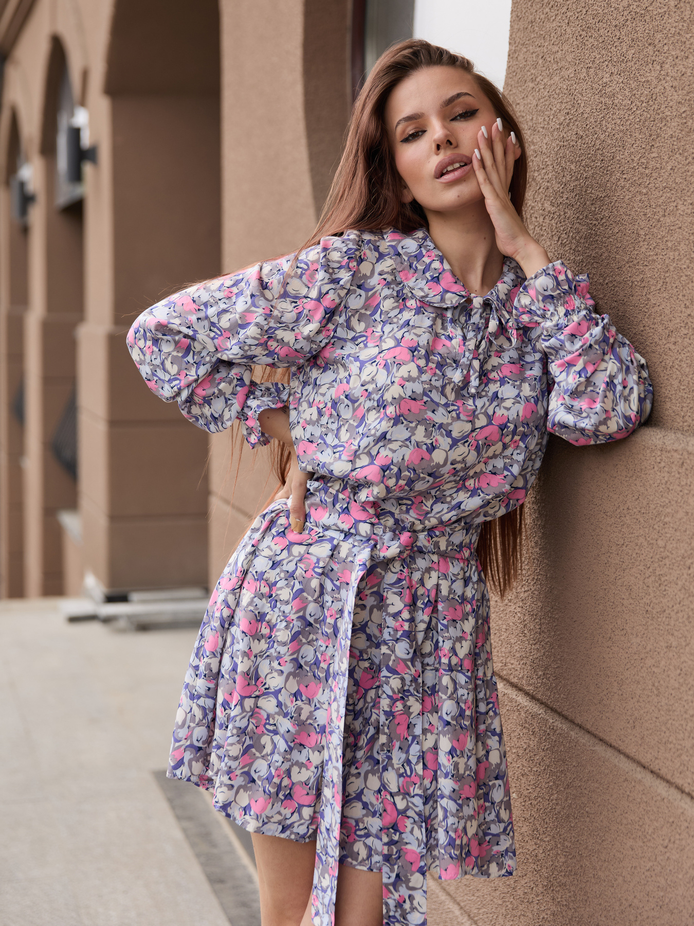 Сукні MilaNova модель Платье Ф-177 розовый Фото