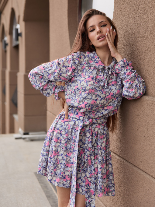 Платья MilaNova модель Платье Ф-177 розовый Фото