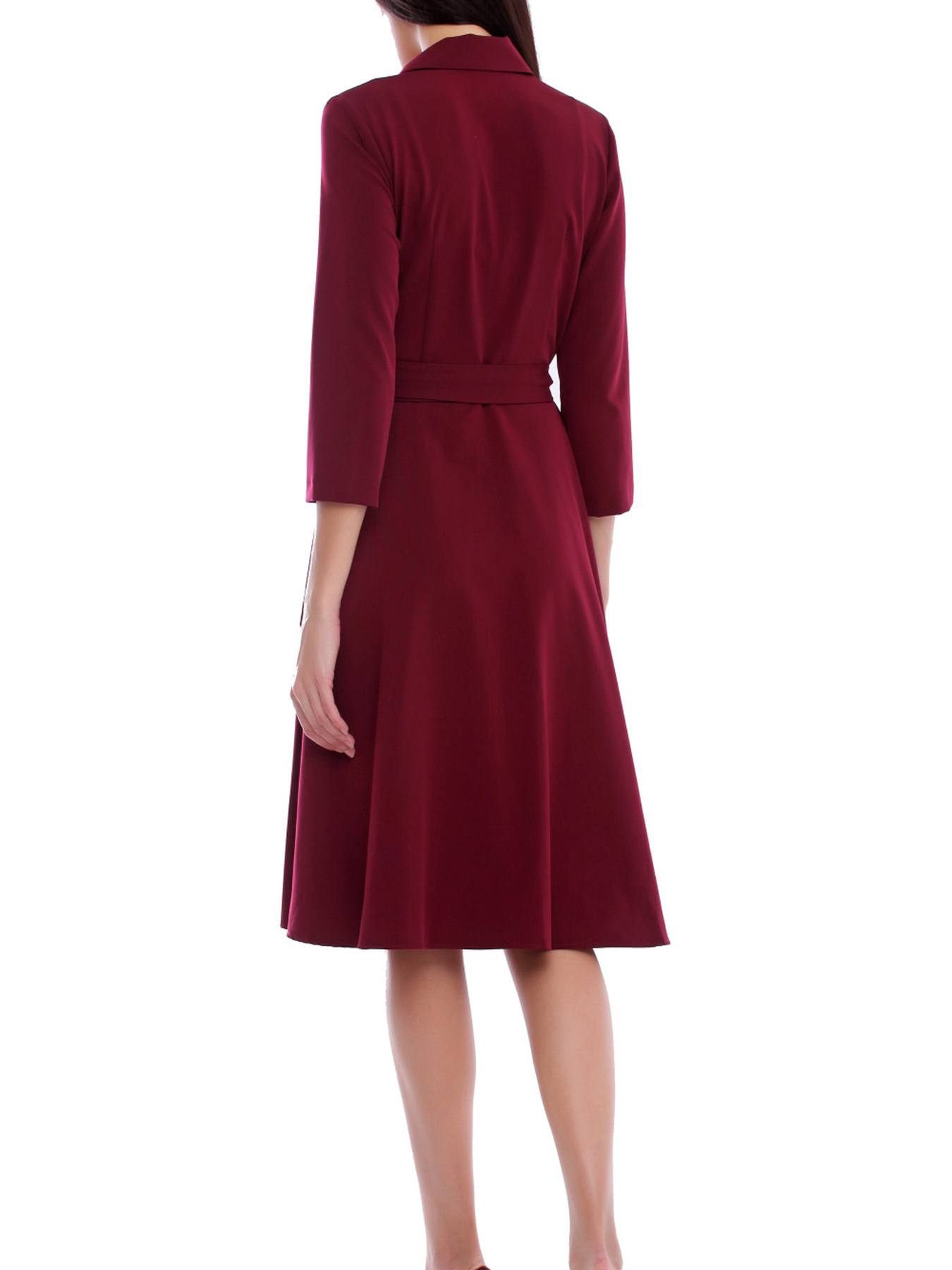 Сукня міді LadyLike модель ll166320068-bordovyj Фото