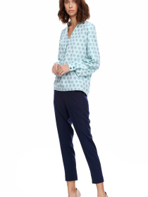 Повседневные штаны LadyLike модель ll166820061-sinij Фото