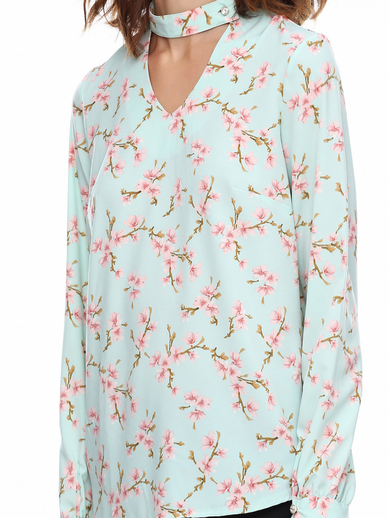 Блуза LadyLike модель ll171613442-biryuzovij Фото