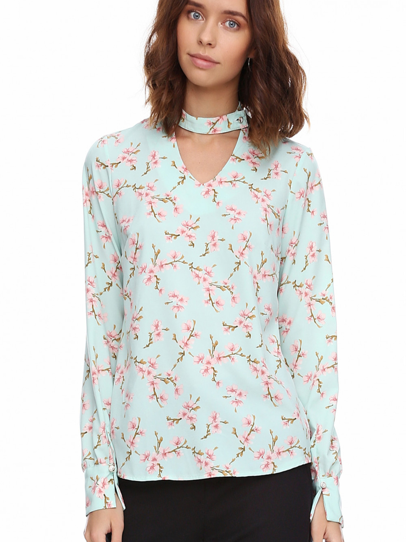 Блуза LadyLike модель ll171613442-biryuzovij Фото
