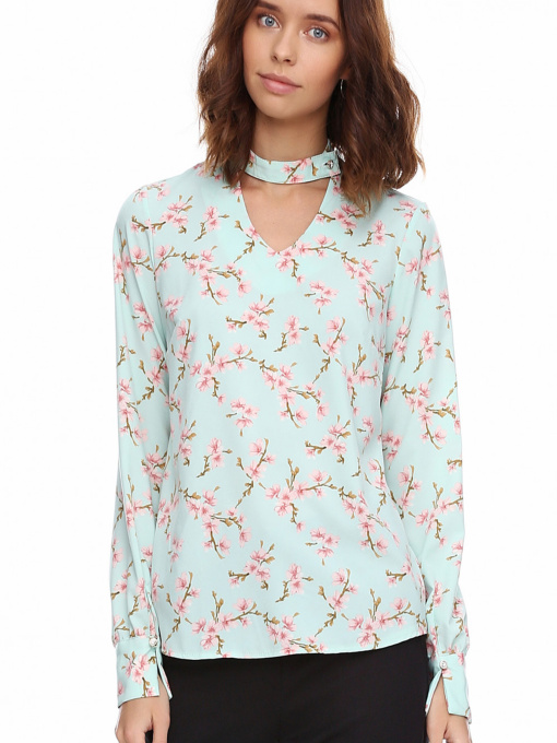 Блуза LadyLike модель ll171613442-biryuzovij Фото
