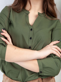 Блуза LadyLike модель ll109710079-haki Фото