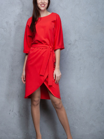 Платье мини LadyLike модель ll173520010-chervonij Фото