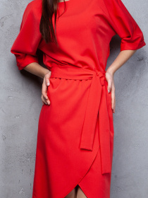 Платье мини LadyLike модель ll173520010-chervonij Фото