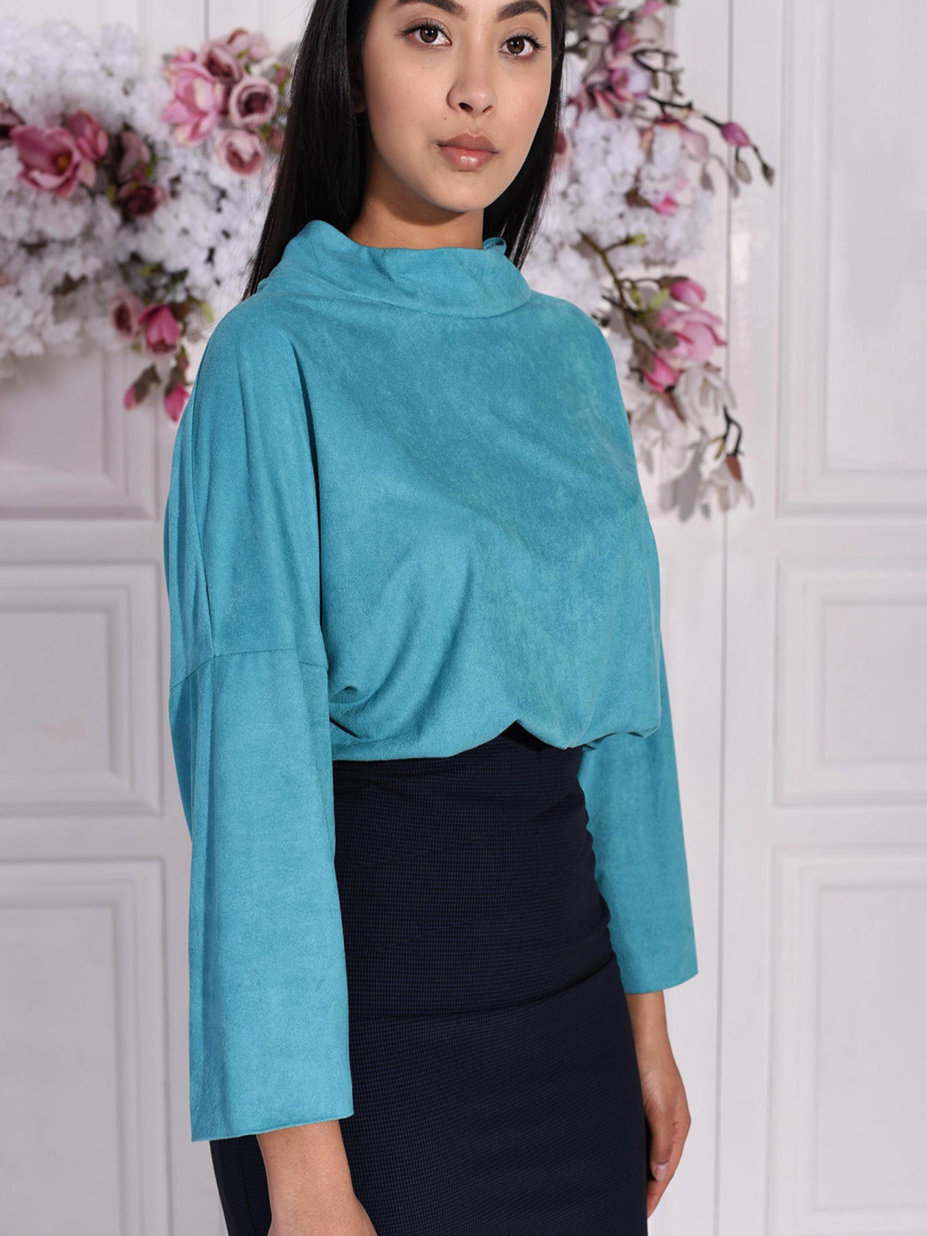 Блуза LadyLike модель ll171970047-zelenij Фото