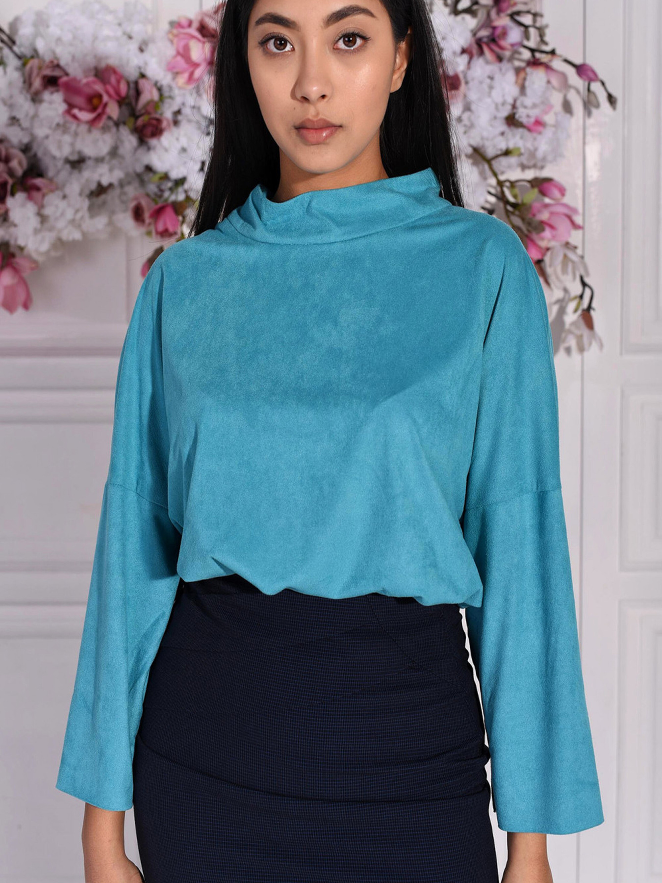 Блуза LadyLike модель ll171970047-zelenij Фото