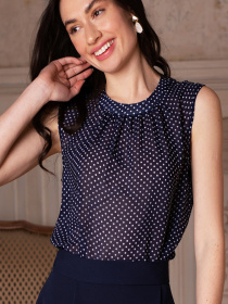 Блуза LadyLike модель ll167035563-sinij Фото