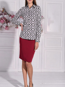 Юбка мини LadyLike модель ll140820017-chervonij Фото