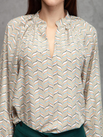 Блуза LadyLike модель ll170315692-olivkovij Фото