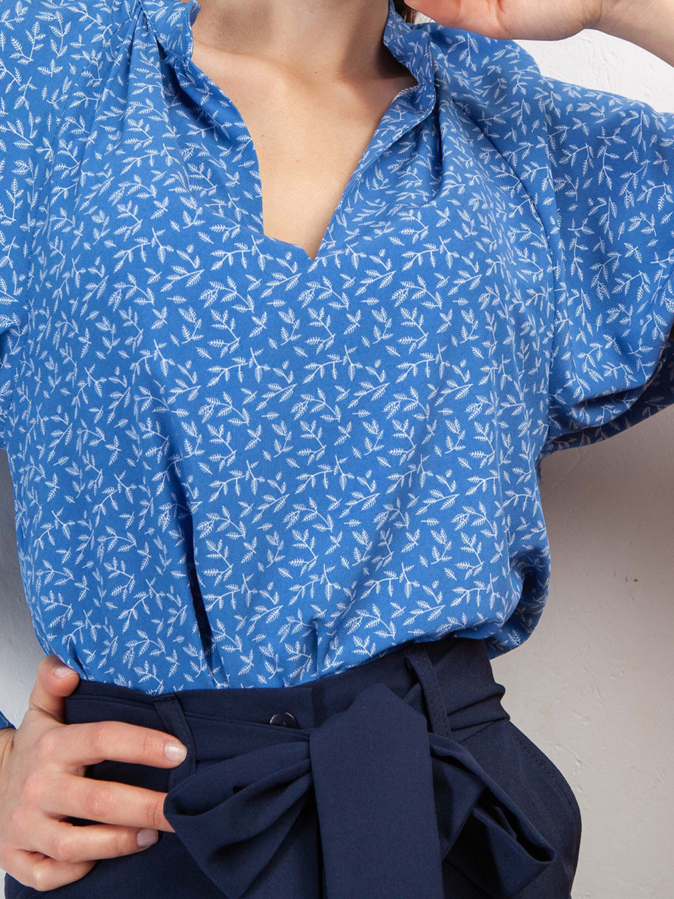 Блуза LadyLike модель ll170317865-sinij Фото