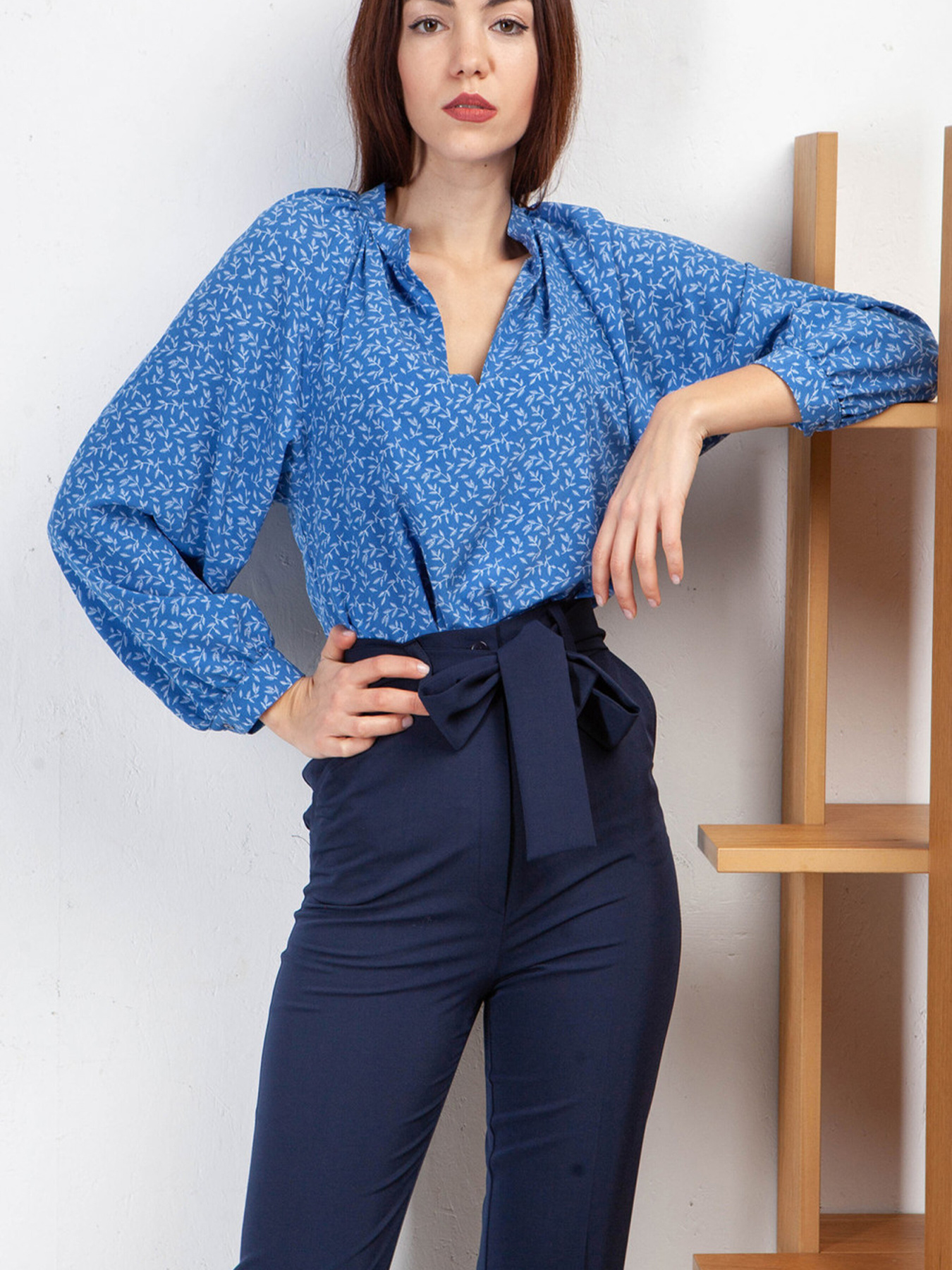 Блуза LadyLike модель ll170317865-sinij Фото