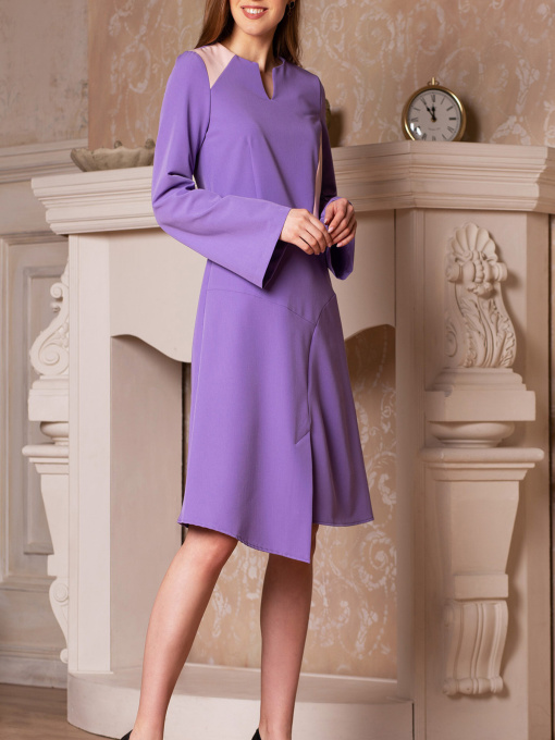 Сукня міді LadyLike модель ll177220069-fioletovyj Фото