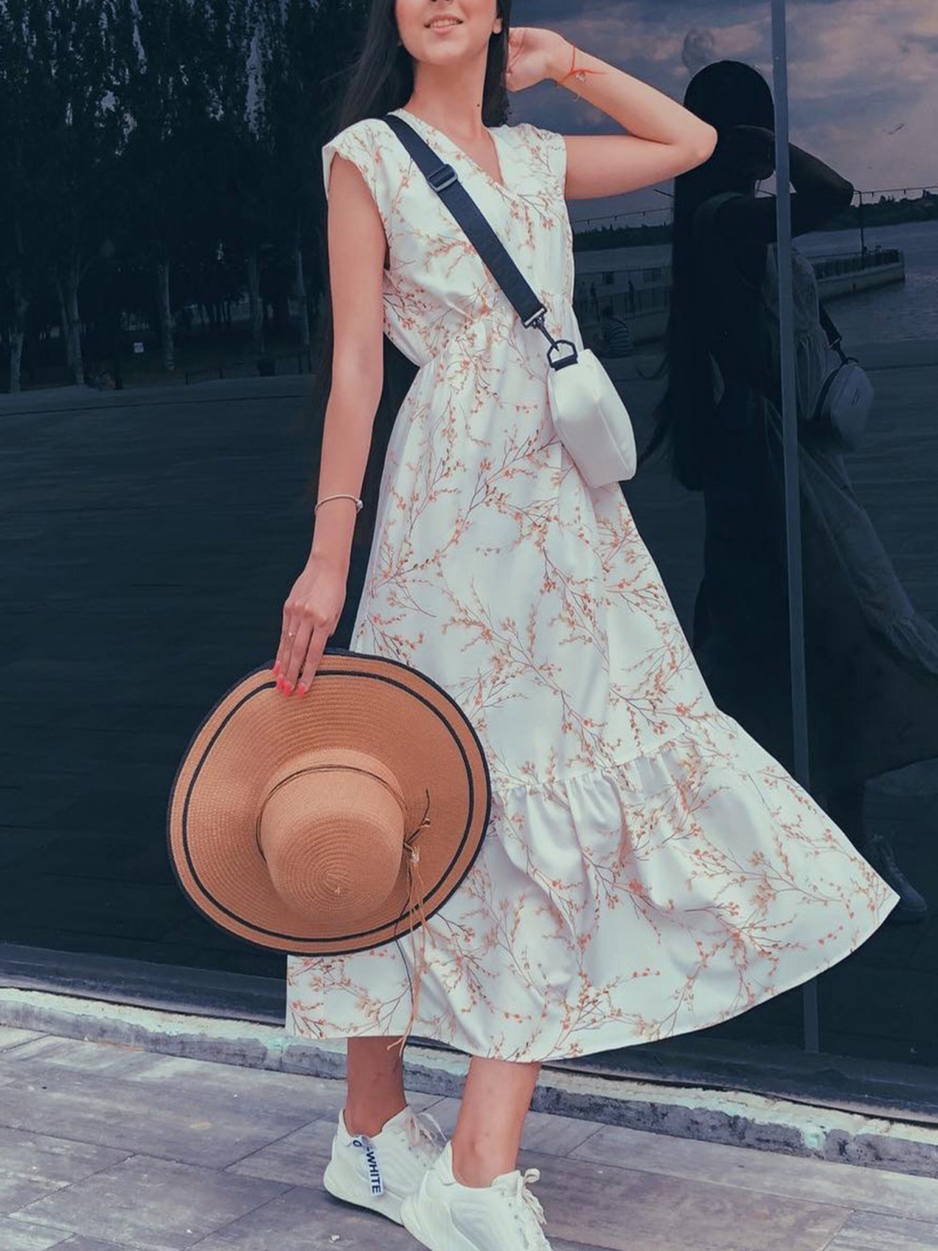 Платье миди LadyLike модель ll163015911-bilij Фото