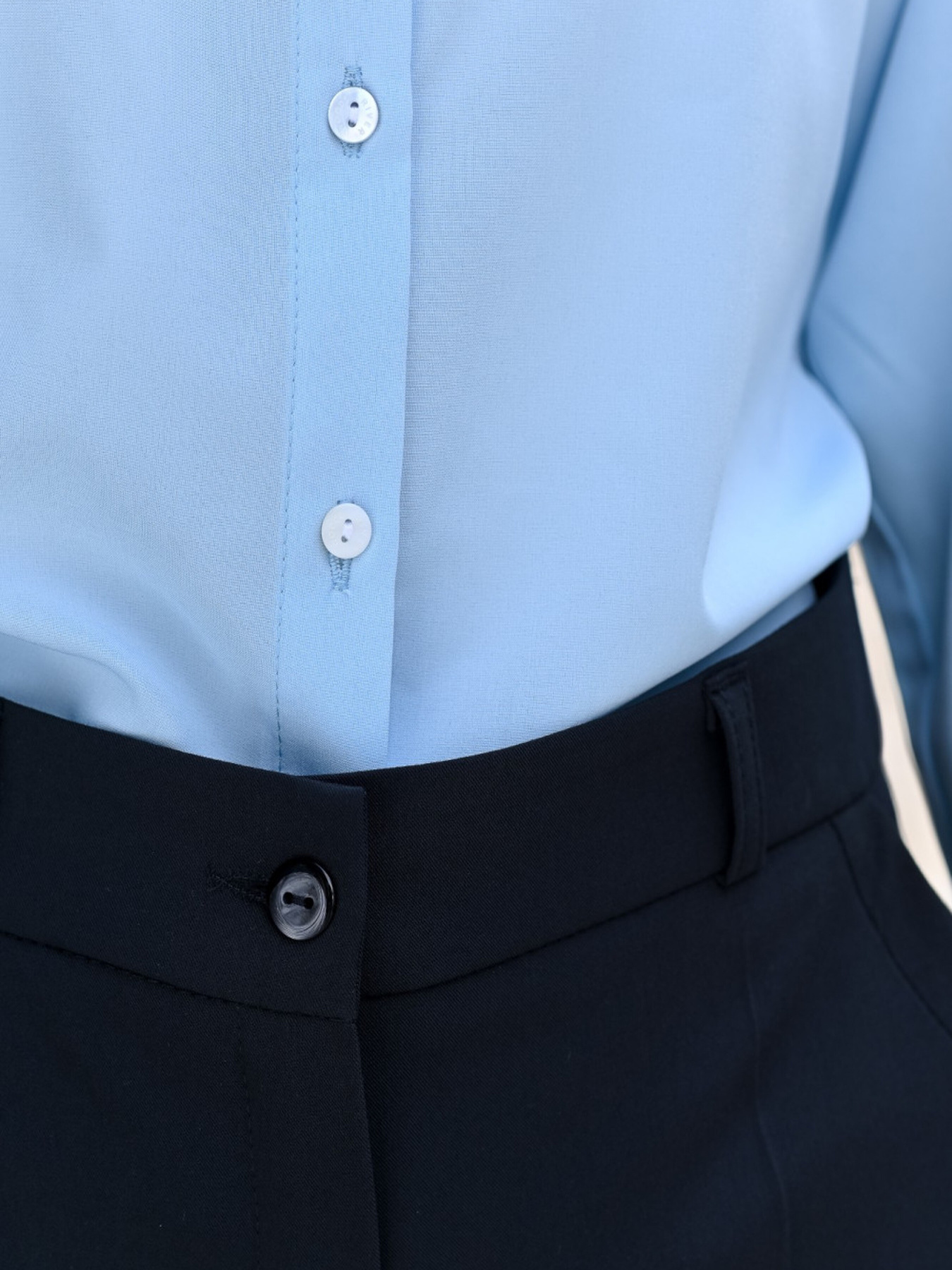 Повседневные штаны LadyLike модель ll171120090-chornij Фото