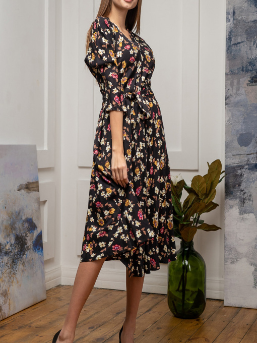 Сукня міді LadyLike модель ll173016591-chornij Фото