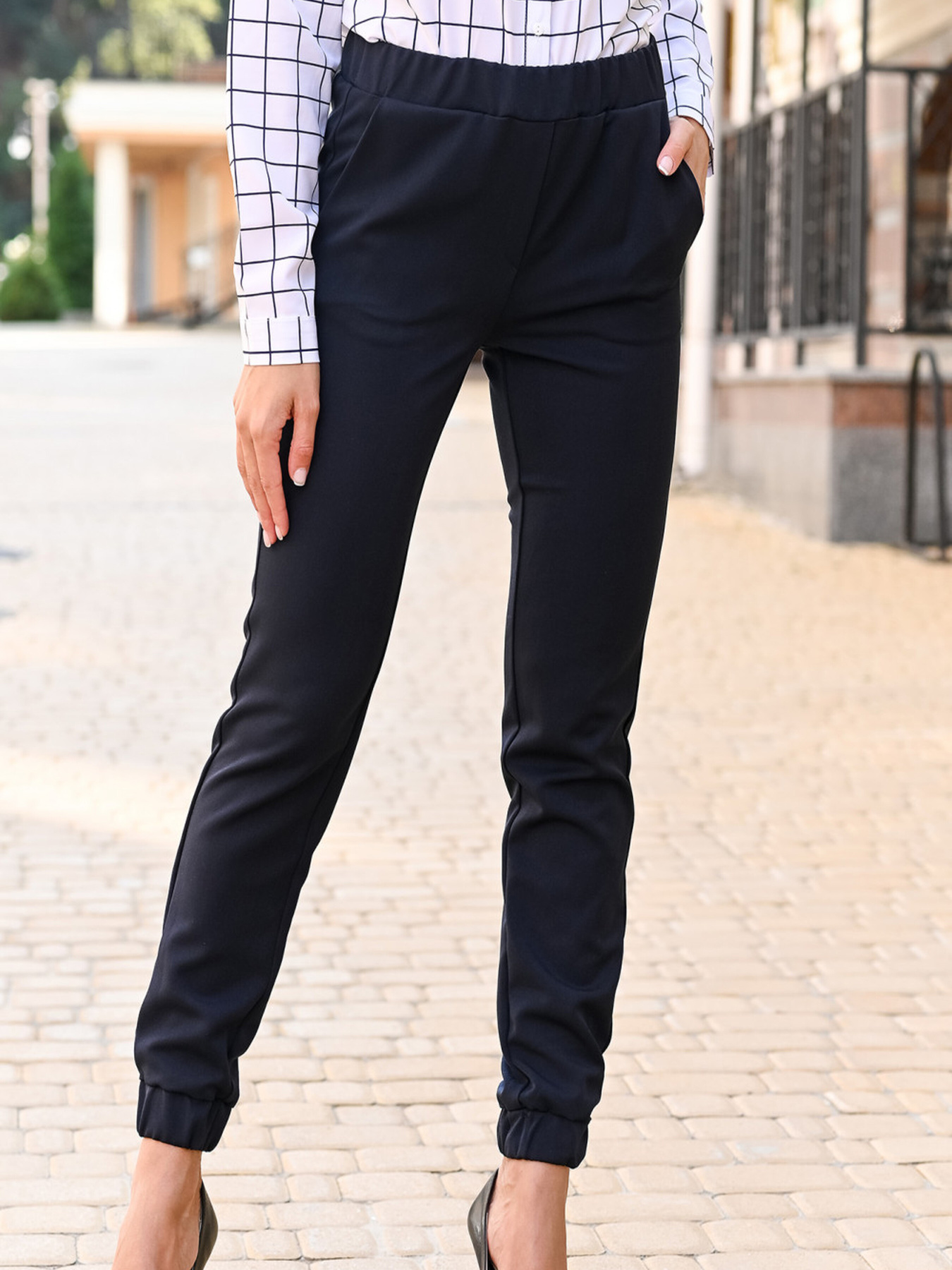 Повсякденні штани LadyLike модель ll184520063-sinij Фото