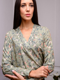 Блуза LadyLike модель ll177515649-olivkovij Фото