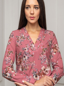 Блуза LadyLike модель ll176514518-rozhevij Фото