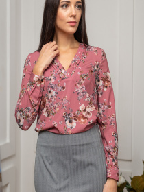 Блуза LadyLike модель ll176514518-rozhevij Фото