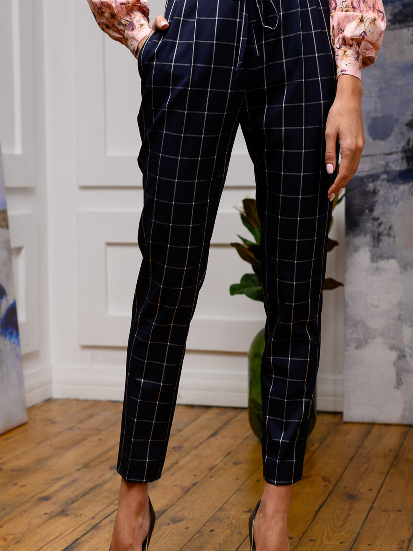 Повсякденні штани LadyLike модель ll166763464-sinij Фото