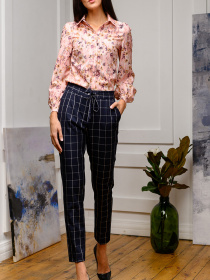 Повседневные штаны LadyLike модель ll166763464-sinij Фото