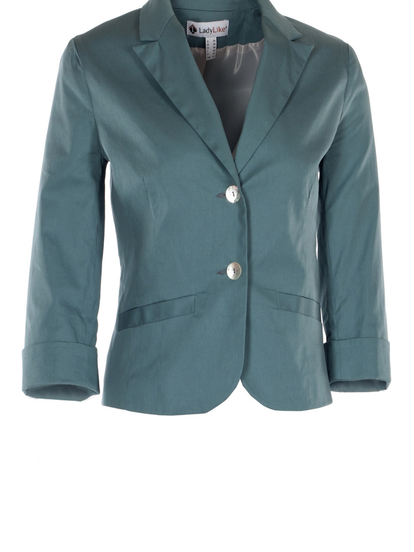 Жакет LadyLike модель ll16720169-biryuzovij Фото