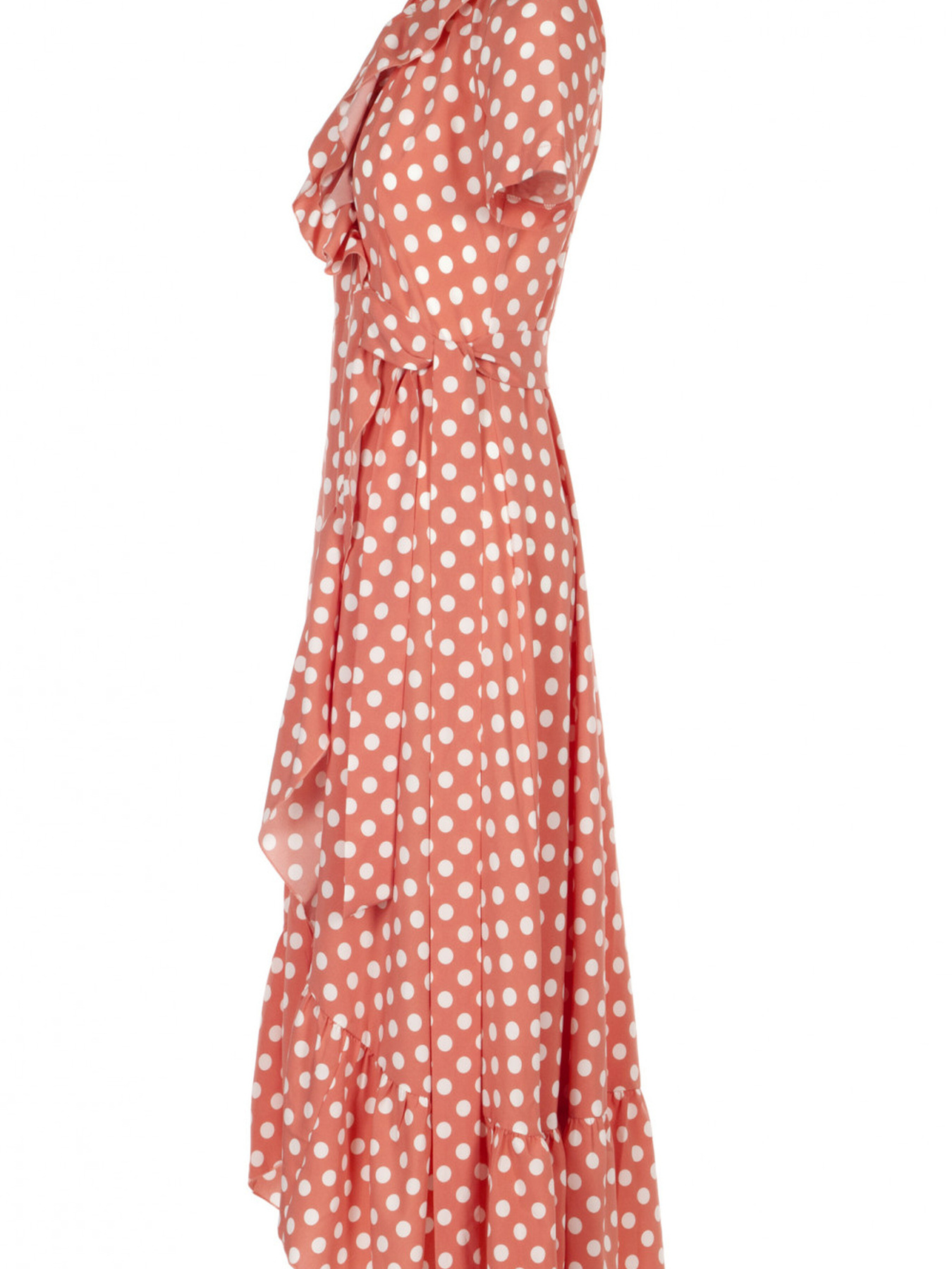 Платье миди LadyLike модель ll185013311-persikovij Фото