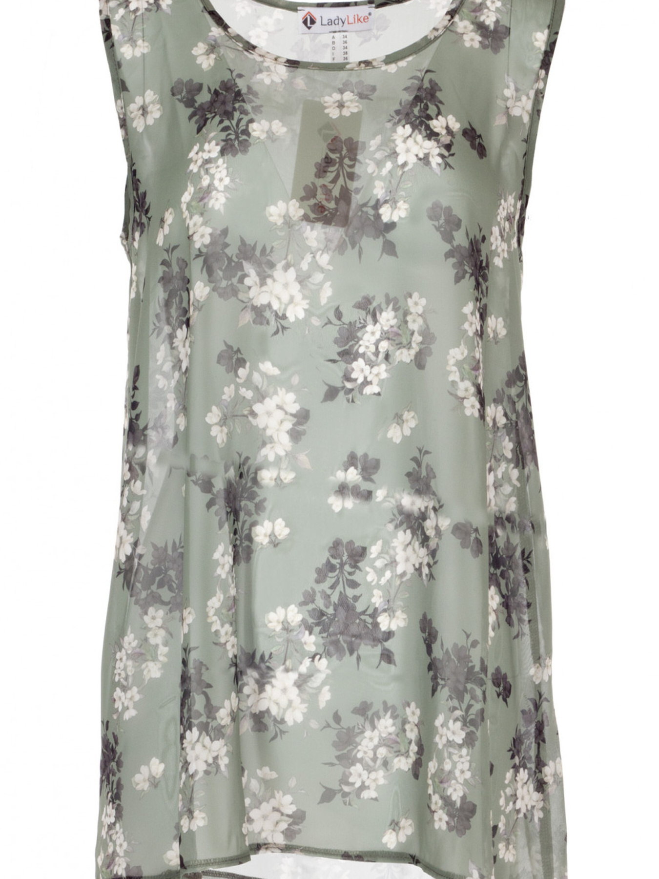 Блуза LadyLike модель ll195537684-korichnevij Фото