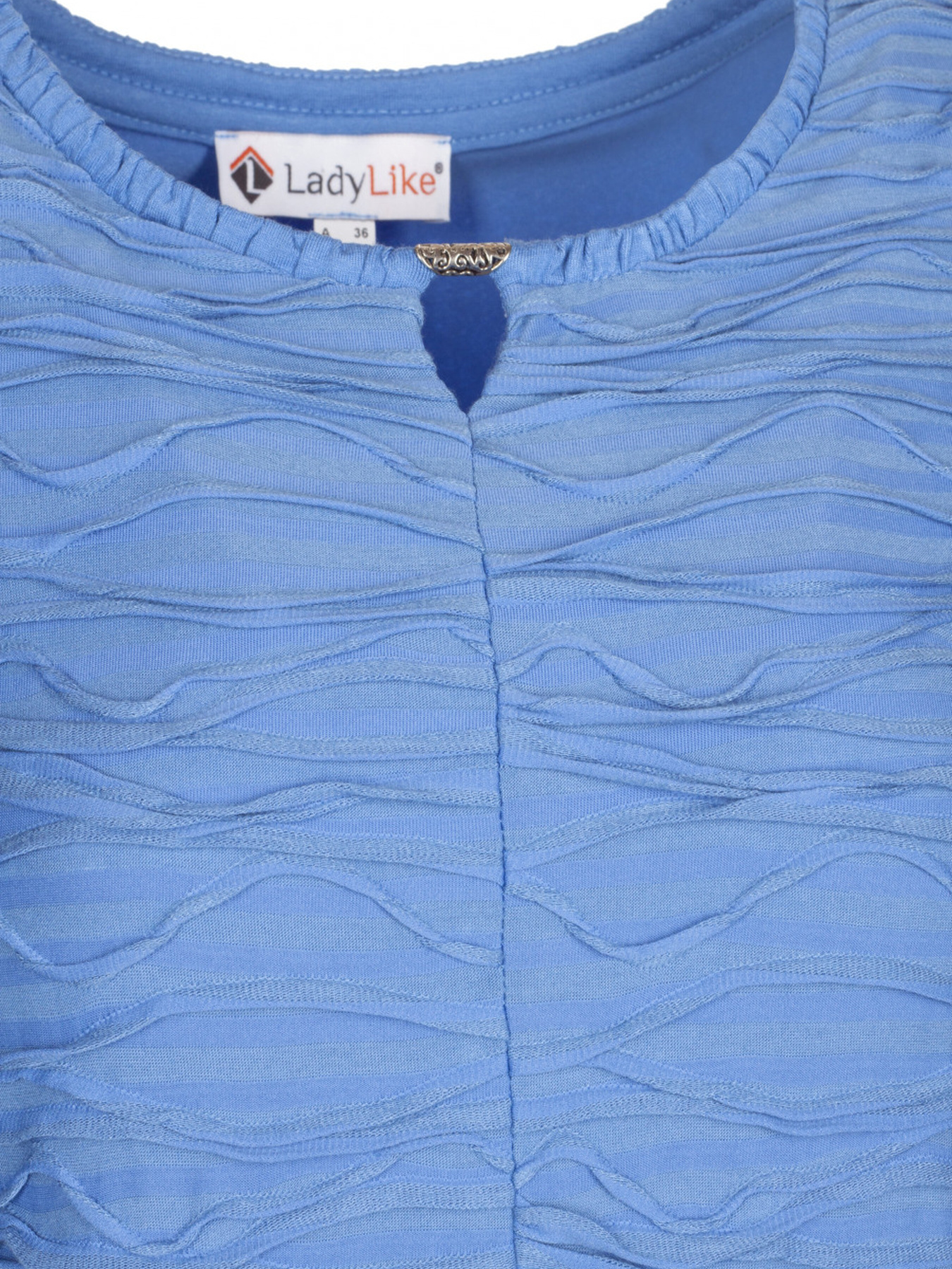 Блуза LadyLike модель ll191210067-sinij Фото