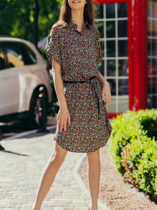 Платье мини LadyLike модель ll196512690-chornij Фото