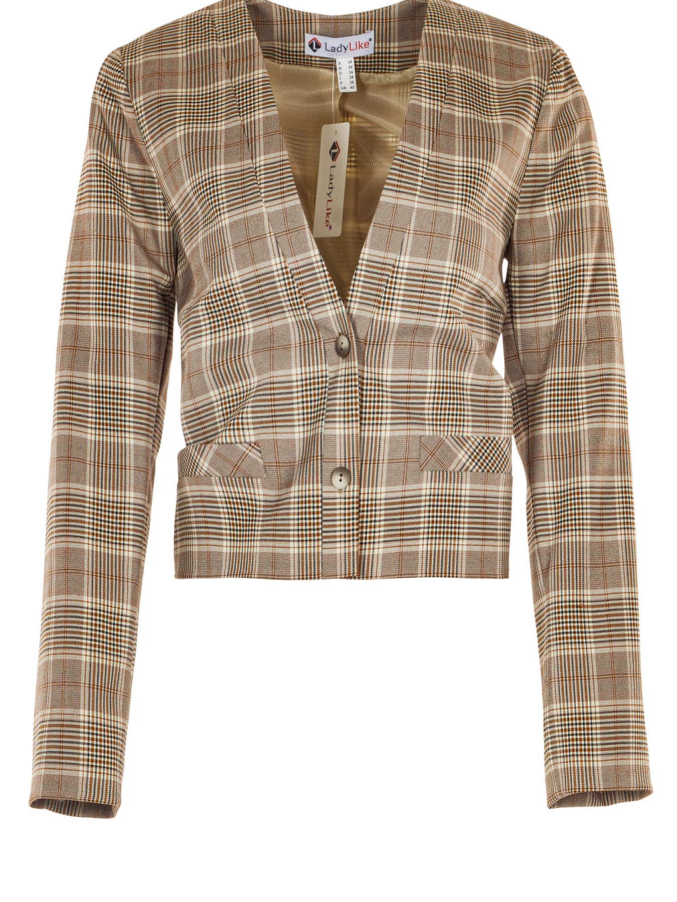 Жакет LadyLike модель ll201823284-bezhevij Фото