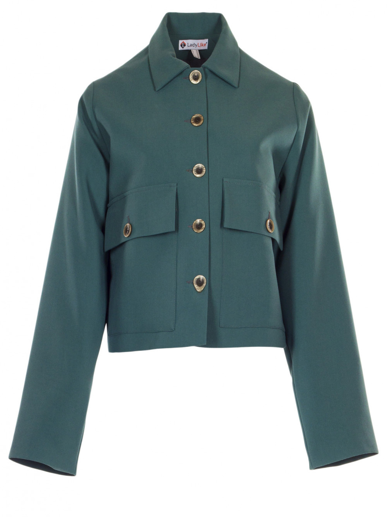 Жакет LadyLike модель ll202020047-zelenij Фото