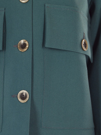 Жакет LadyLike модель ll202020047-zelenij Фото