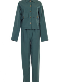 Штани повсякденні LadyLike модель ll200320047-zelenij Фото