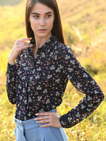 Блуза LadyLike модель ll29746867-sinij Фото