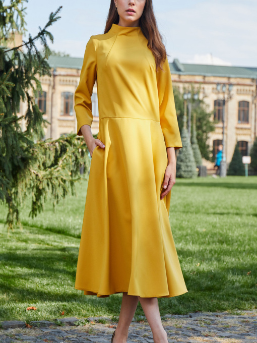 Сукня міді LadyLike модель ll205120089-girchichnij Фото