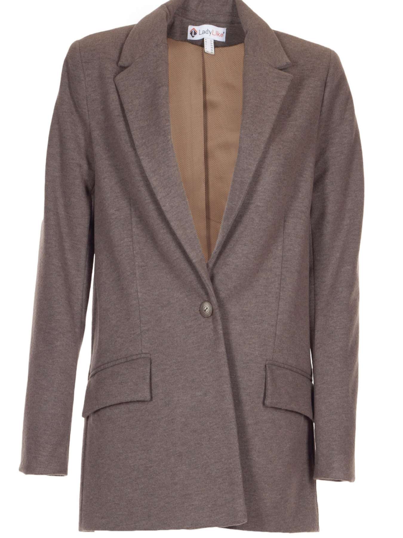 Пиджак LadyLike модель ll171060086-korichnevij Фото