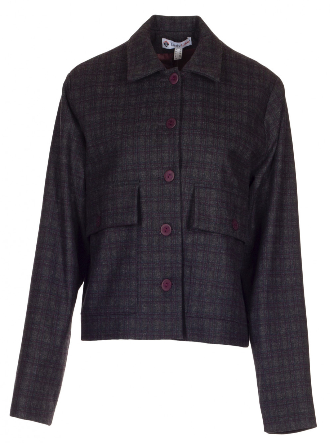 Жакет LadyLike модель ll202069868-sirij Фото