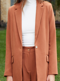 Блейзер LadyLike модель ll171020085-korichnevij Фото