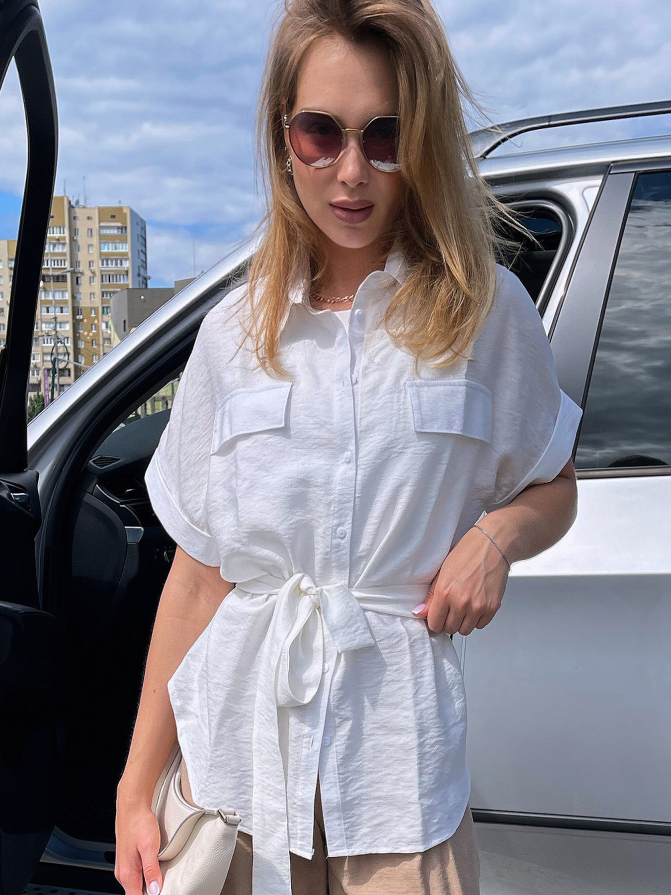 Блуза LadyLike модель ll197750001-bilij Фото