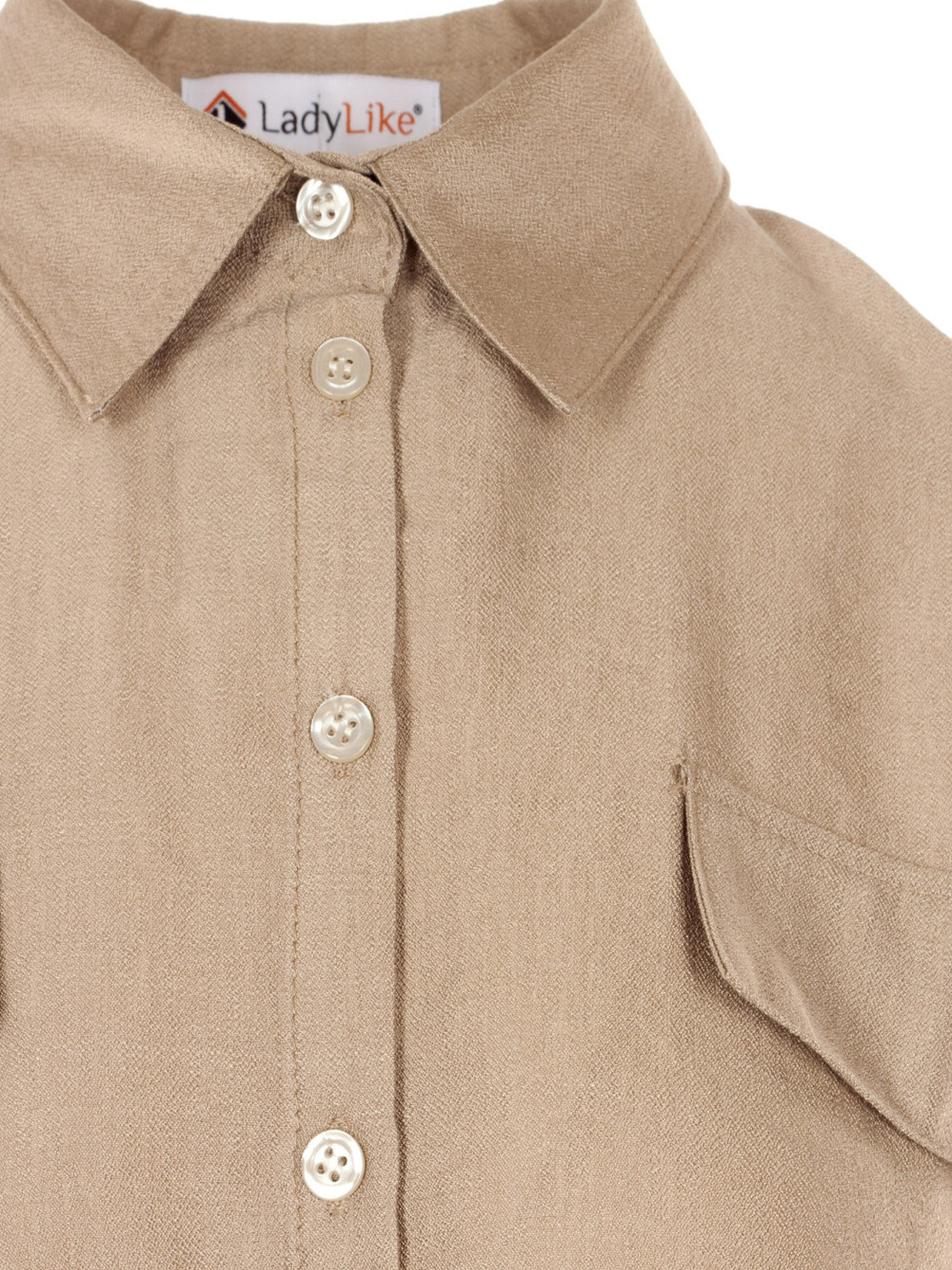 Блуза LadyLike модель ll197750089-bezhevij Фото