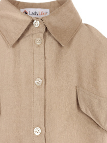 Блуза LadyLike модель ll197750089-bezhevij Блуза LadyLike модель ll197750089-bezhevij Фото