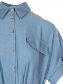 Блуза LadyLike модель ll197750069-sinij Блуза LadyLike модель ll197750069-sinij Фото